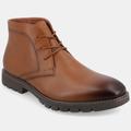 Vance Co. Shoes Arturo Plain Toe Chukka Boot - Brown - 9
