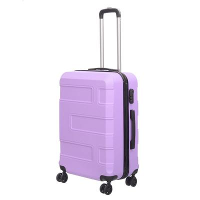 Nicci 20" Carry-On Luggage Deco Collection - Purple