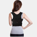 Vigor Women and Men Fully Adjustable Back Posture Corrector - Black - XXL