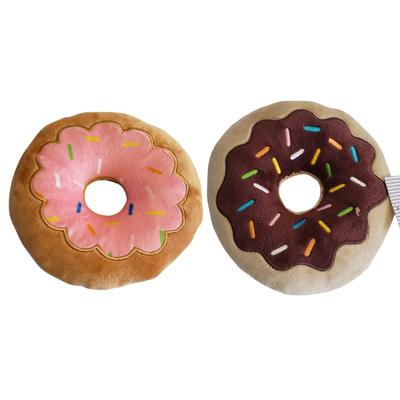 American Pet Supplies Interactive Donut Plush Dog Toy Set