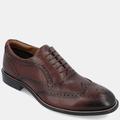 Thomas and Vine Garland Brogue Oxford Shoe - Red - 8