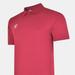 Umbro Boys Essential Polo Shirt - New Claret/White - Red - 9-10 YEARS