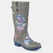 Journee Collection Journee Collection Women's Mist Rainboot - Grey - 10