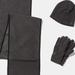 Craghoppers Unisex Adult Hat And Gloves Set - Black - S/M