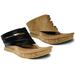 Modzori Sabra 6 Sandal - Beige flips to Black - Black - 11