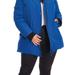 Alpine North Women's Vegan Down Recycled Parka, Plus Size - Cobalt - Blue