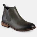 Vance Co. Shoes Vance Co. Men's Wide Width Landon Chelsea Dress Boot - Grey - 7