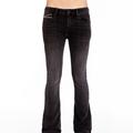 Cult of Individuality Hipster Slim Boot Black Jeans - Black - 29