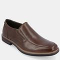 Vance Co. Shoes Fowler Slip-On Casual Loafer - Brown - 10