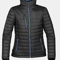 Stormtech Womens/Ladies Gravity Thermal Padded Jacket - Black/Marine Blue - Black - XS