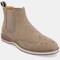 Vance Co. Shoes Thorpe Wingtip Chelsea Boot - Brown - 8