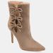 Journee Collection Women's Tru Comfort Foam Deandra Bootie - Brown - 11