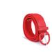 MKF Collection by Mia K Elia Woven Adjustable Belt - Red - M