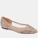 Journee Collection Journee Collection Women's Wide Width Batavia Flat - White - 10