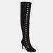 Journee Collection Journee Collection Women's Wide Calf Trill Boot - Black - 8.5