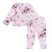 Deux Par Deux Organic Cotton Top and Legging Set - Pink - 3M