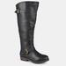 Journee Collection Journee Collection Women's Wide Calf Spokane Boot - Black - 7