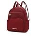 MKF Collection by Mia K Romana Vegan Leather Womenâ€™s Backpack - Red