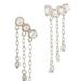 Sterling Forever Rhiannon Tiered Studs - Grey