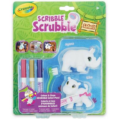 Crayola Crayola Scribble Scrubbie Safari Animals - Rhino and Hippo
