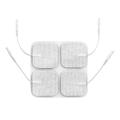 Fresh Fab Finds 4Pcs Reusable Self Adhesive Replacement Electrode Pads For TENS/EMS Unit Muscle Relieve Electrode Pads