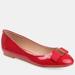 Journee Collection Journee Collection Women's Kim Flat - Red - 8.5