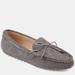 Journee Collection Journee Collection Women's Comfort Thatch Loafer - Grey - 10