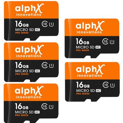 Cheer Collection AlphX 16gb 5 pack Micro SD High S...