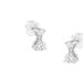 Haus of Brilliance 14KT White Gold 1/2 cttw Double Diamond Dangle Stud Earrings - White - OS