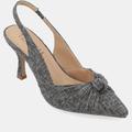 Journee Collection Women's Bahar Pumps - Grey - 12