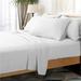 Cheer Collection 6 Piece 1800 Series Sheet Set - White - FULL