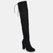 Journee Collection Journee Collection Women's Maya Boot - Black - 10