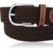 MKF Collection by Mia K Elenis Braided Belt - Brown - M