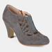 Journee Collection Journee Collection Women's Piper Bootie - Grey - 8.5