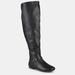 Journee Collection Journee Collection Women's Wide Calf Loft Boot - Black - 8.5