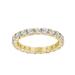 Diamonbliss Round Eternity Ring - Yellow - CARAT: 2.5/SIZE: 7