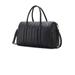 MKF Collection by Mia K Luana Quilted Vegan Leather Womenâ€™s Duffle Bag - Black