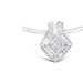 Haus of Brilliance 14K White Gold Princess-Cut Diamond and Baguette Diamond Pendant Necklace - White - 18