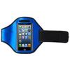 Fresh Fab Finds Phone Armband Case Adjustable Sweat-Resistant Armband Phone Holder Fit For iPhone5 Or Cellphones Under 4" - Blue