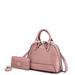 MKF Collection by Mia K Nora Premium Croco Satchel Handbag by Mia K. - Pink