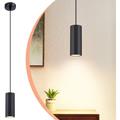 Gbly - Suspension Luminaire GU10- Contemporain Plafonnier Lampe Noir Industrielle en Métal lustre,