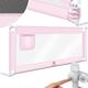 Barrière de lit Barrière de lit pour enfant Barrière de lit pour enfant Rose / 150cm - Kesser