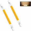 Ampoules à LED R7S, 78mm 230V Non Dimmable LED COB Lampe Halogène Équivalent Spotlight de