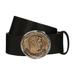 Logo Coin Leather Belt