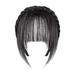 Apepal Home Decor Natural Bangs Wig Headband Women Girls Fishbone Braid Forehead Hair Wigs Fringe Bangs Multi-color One Size