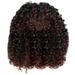 Apepal Home Decor Women s Short Curly Hair Wigs Explosive- Head Wigs European And American Wigs Short Curly Hair Wigs Small Curly Hair Rose Net Chemical Fiber Headgear Red One Size