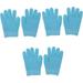 3 Pairs Moisturizing Gel Gloves Gel Moisturizing Gloves Hand Spa Gloves Hydrating Gloves Cotton Overnight Gloves Moisturizing Gloves Overnight Cotton Foot Mask Cosmetic Miss