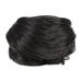 Tiezhimi Clip Wrap Wig Small Wrap Ball Head Wig Female Straight Hair Circle Black Brown Dished Hair Fluffy And Natural