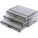 Storage Drawers File Cabinet Organizer Desktop Cosmetic Display Case Makeup Organizers Box