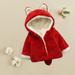 Sodopo Kids Boys Girls Outfit Young Children With Clothes Soft Warm Pajamas Children s Holiday Birthday Gift/role Play Children (Red 110)